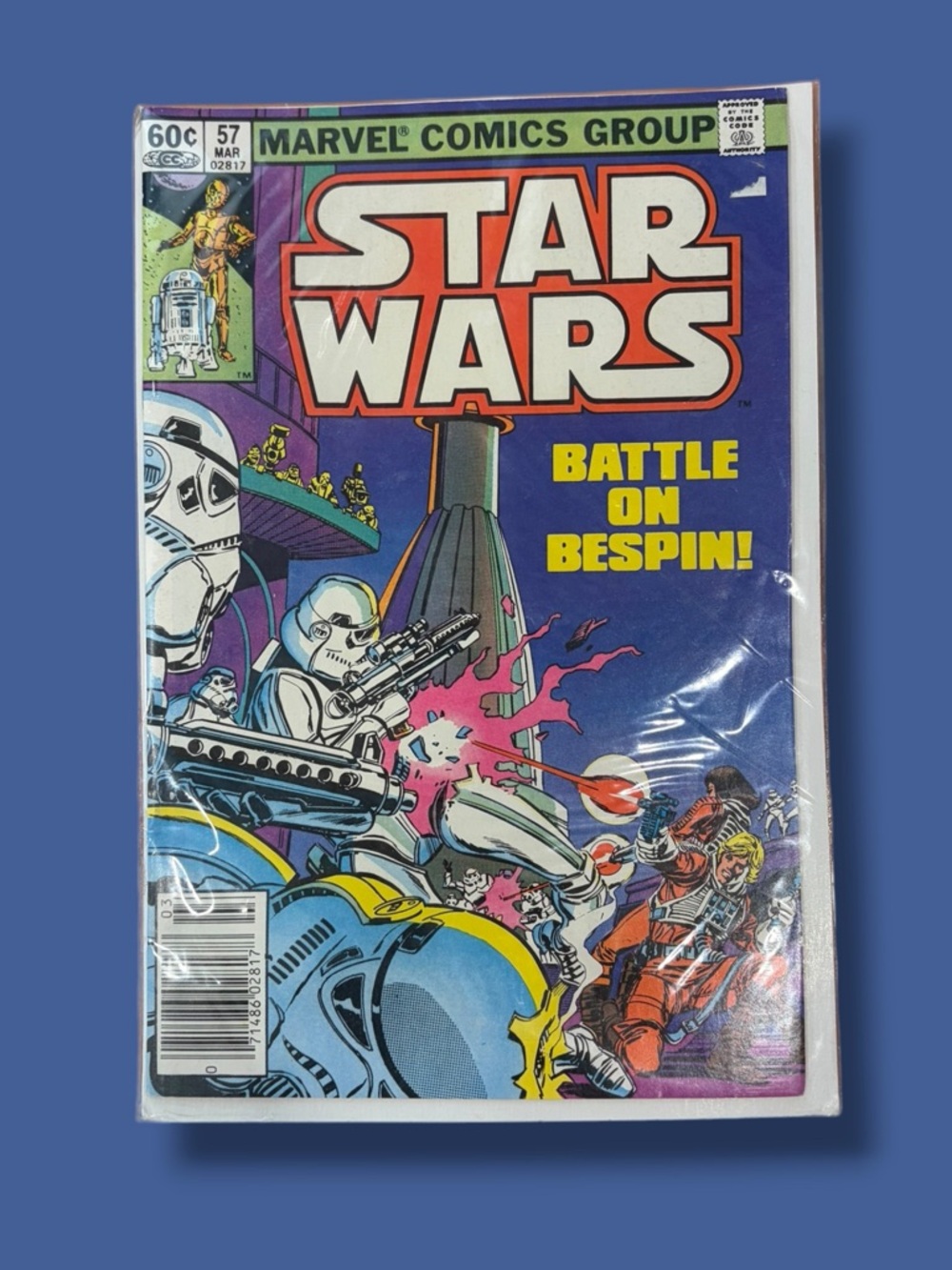 Marvel Comics Star Wars Comic - Battle on Bespin 1980s